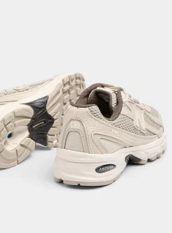 Beige suede U740 sneakers