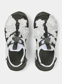 Bekah floral appliqué sandals