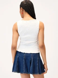 Bella smocked cami
