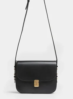 Bellissima leather saddle bag