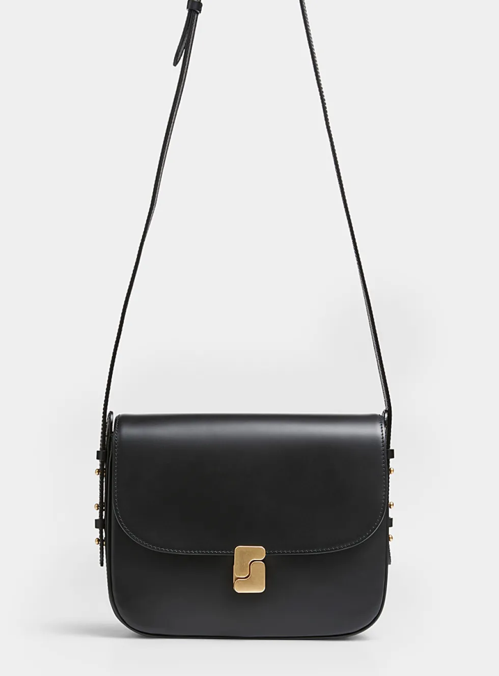 Bellissima leather saddle bag
