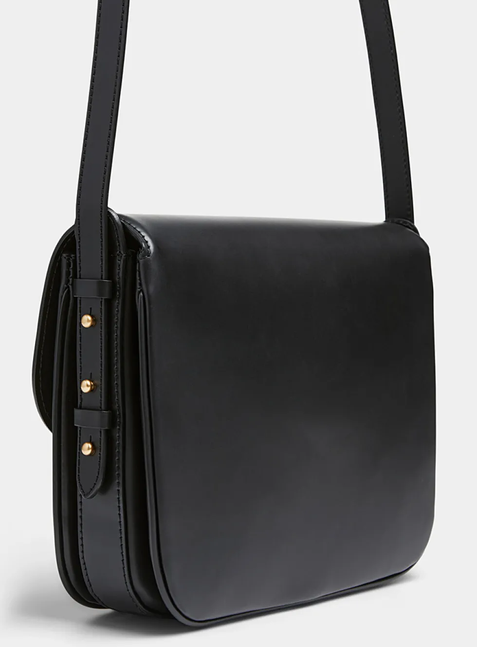 Bellissima leather saddle bag