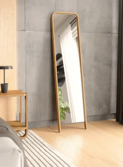 Bellwood wood frame free-standing mirror