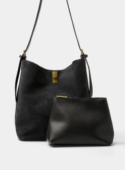 Belt-crossbody hobo bag