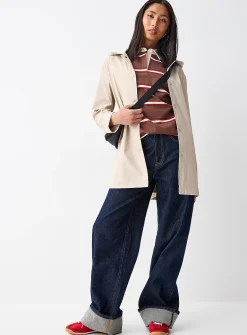 Belted Elisa waterproof jacket
