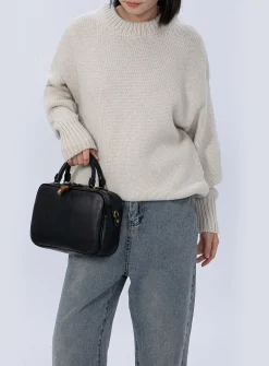 Bento sleek leather bag
