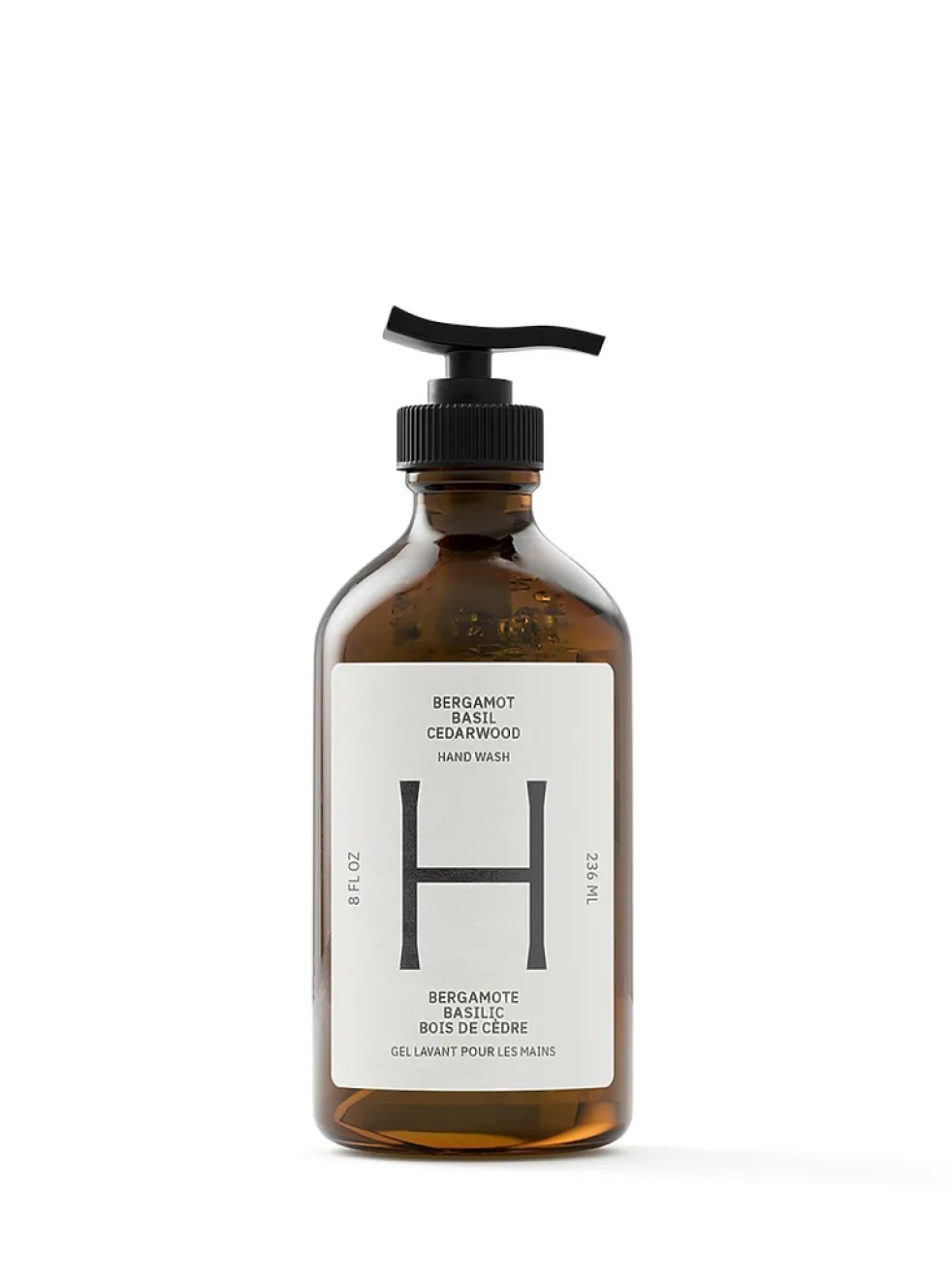 Bergamot, basil, and cedar hand soap