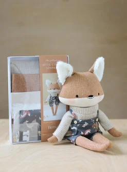 Bernard the fox plush sewing set
