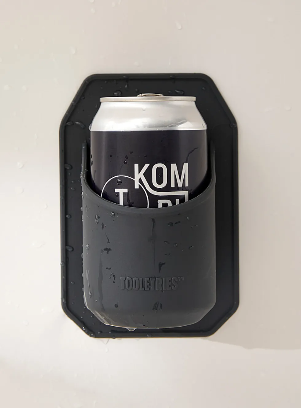 Beverage holder for the shower