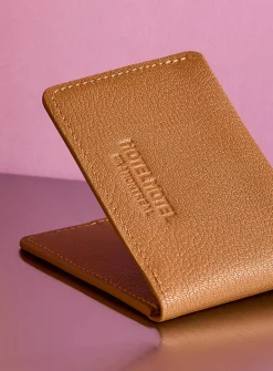 Bifold leather wallet