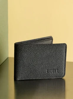 Bifold leather wallet