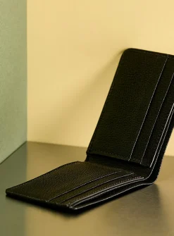 Bifold leather wallet