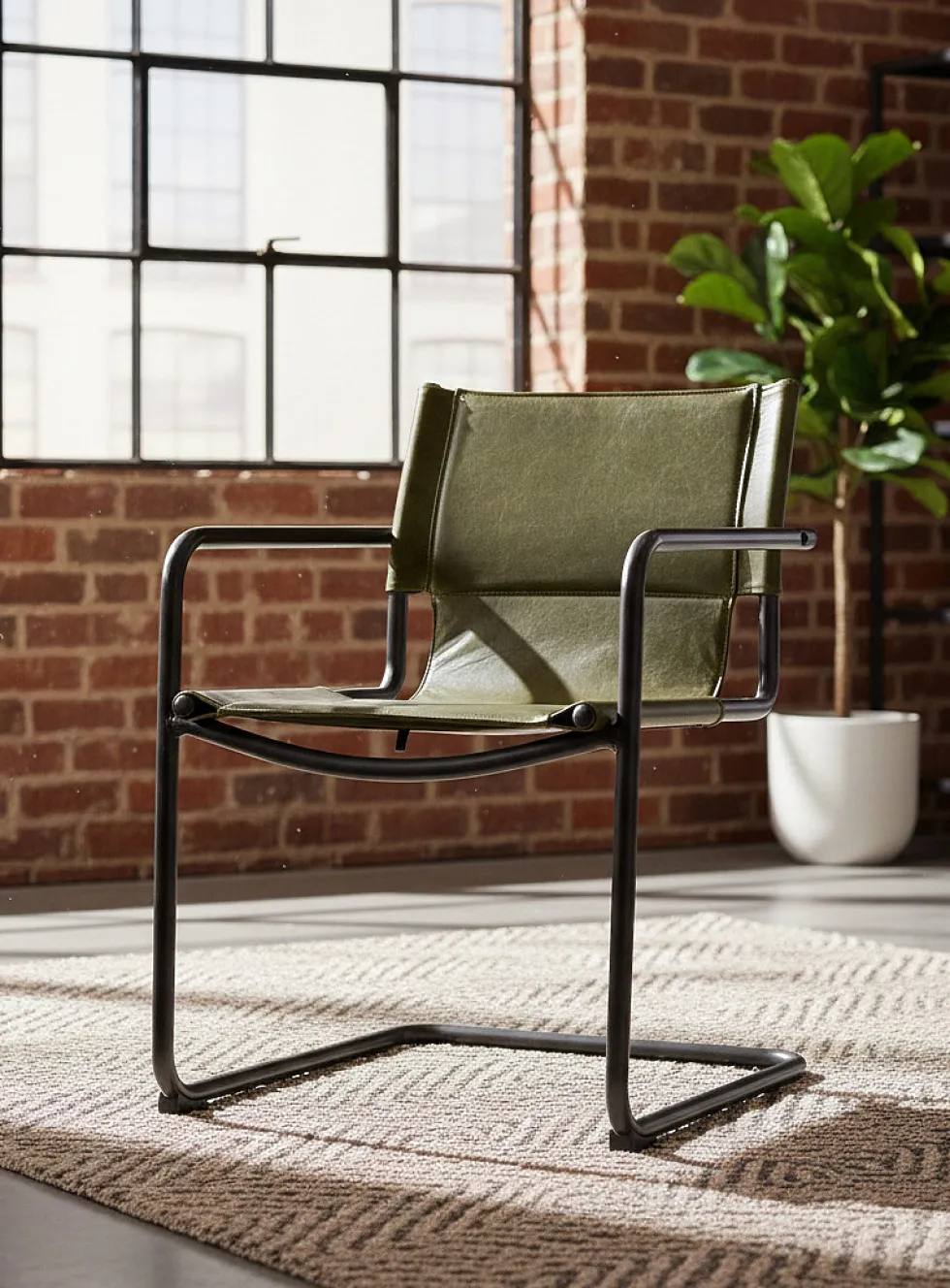 Billy leather chairs