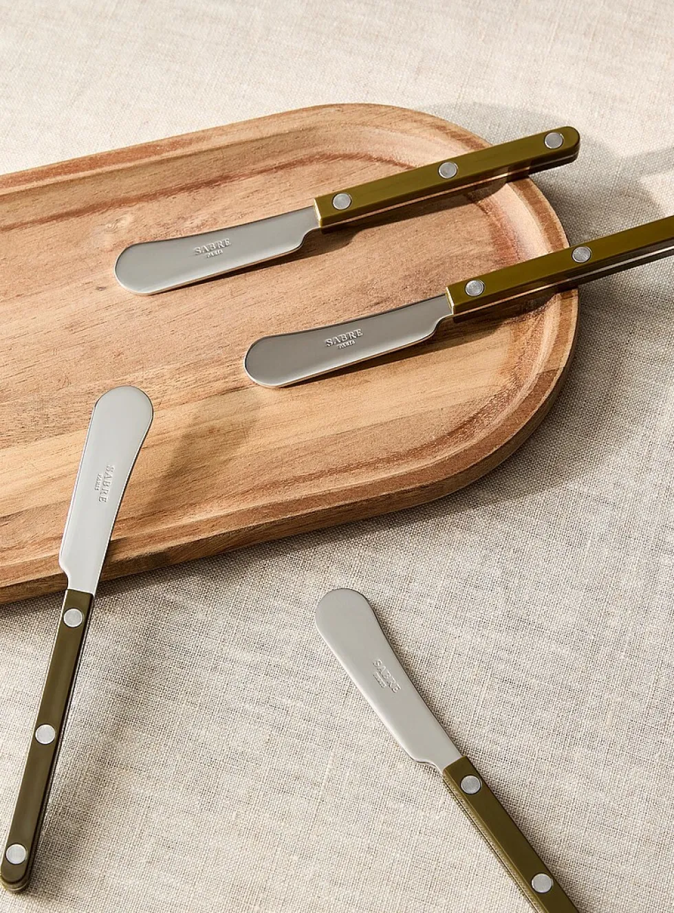 Bistrot plain spreader knives