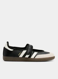 Black and ivory Samba Jane sneakers