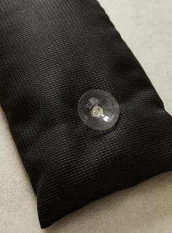 Black bath cushion
