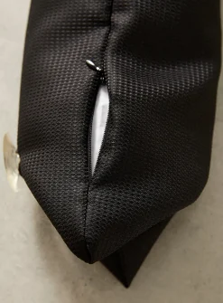 Black bath cushion