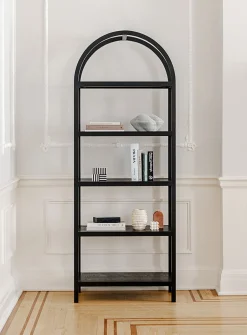Black oak wood Eero bookcase