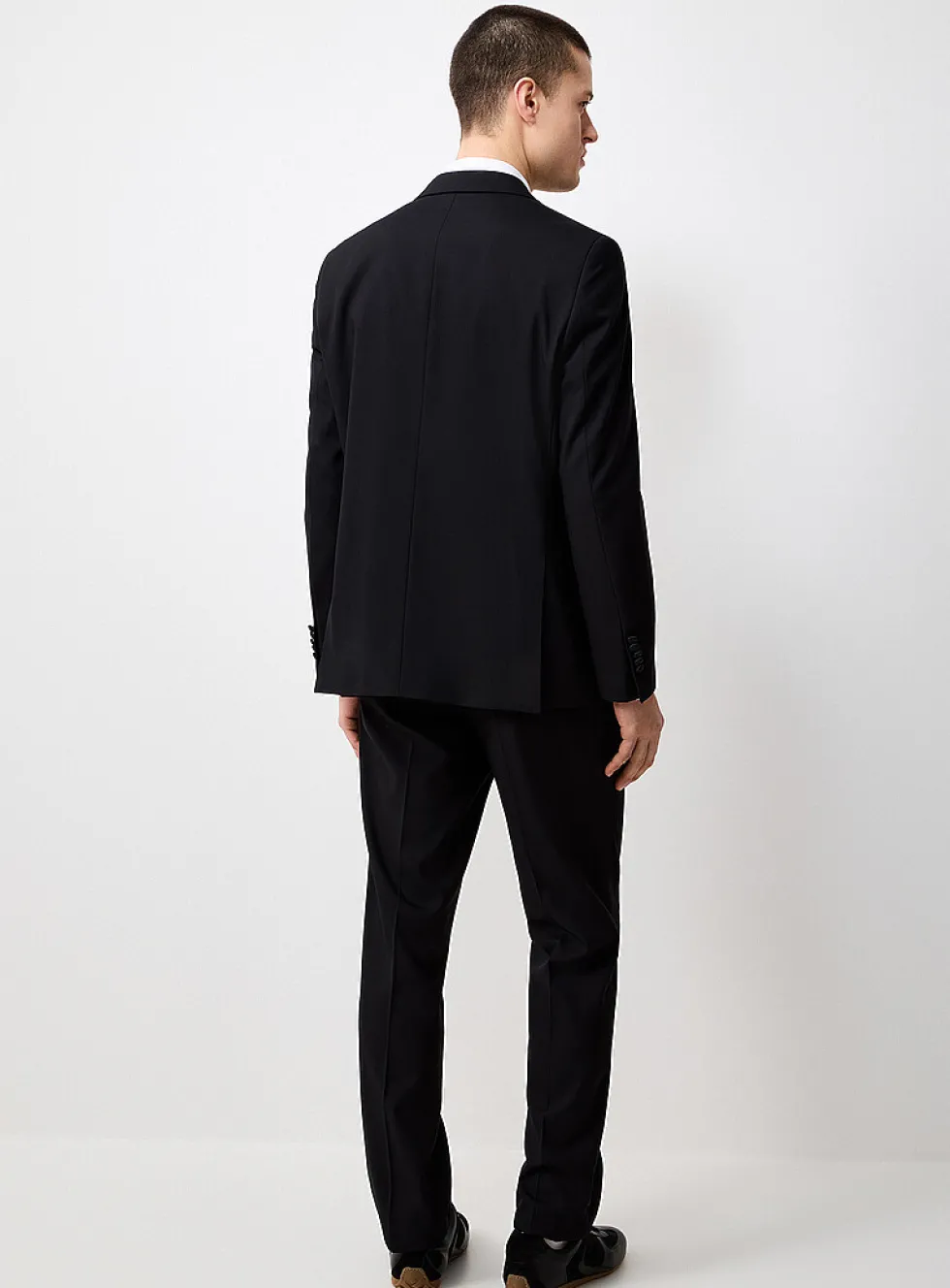 Black piqué tuxedo