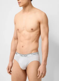 Black/grey/mint stretch briefs