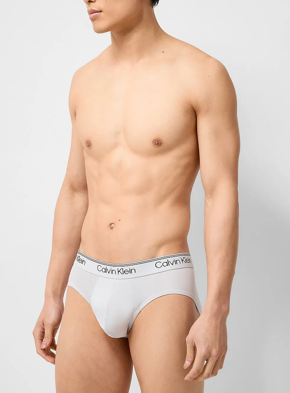 Black/grey/mint stretch briefs