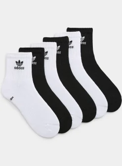 Black/white classic ankle socks
