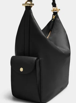 Blaike side pocket large shoulder bag
