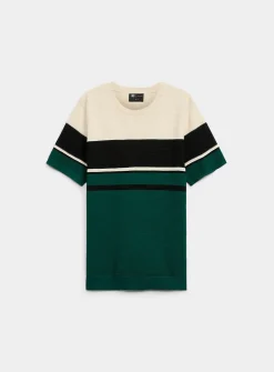 Block-style ottoman sweater