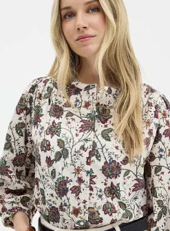 Blooming broderie anglaise blouse