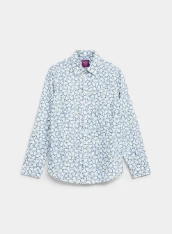 Blooming print shirt