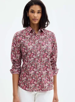 Blooming print shirt