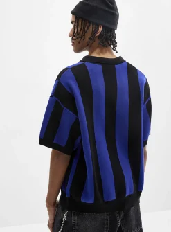 Blossom Johnny-collar rugby polo