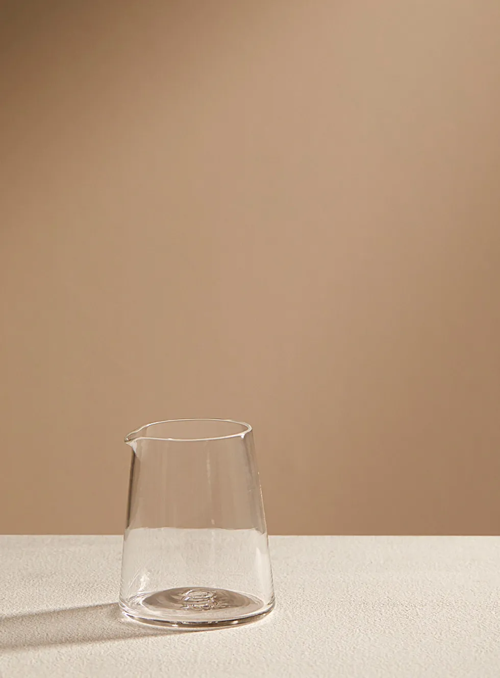Blown glass creamer
