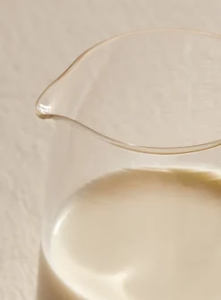 Blown glass creamer