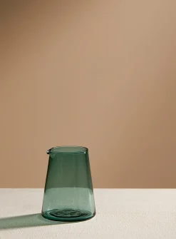Blown glass creamer