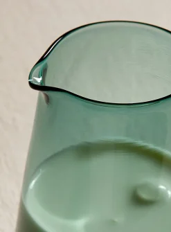 Blown glass creamer