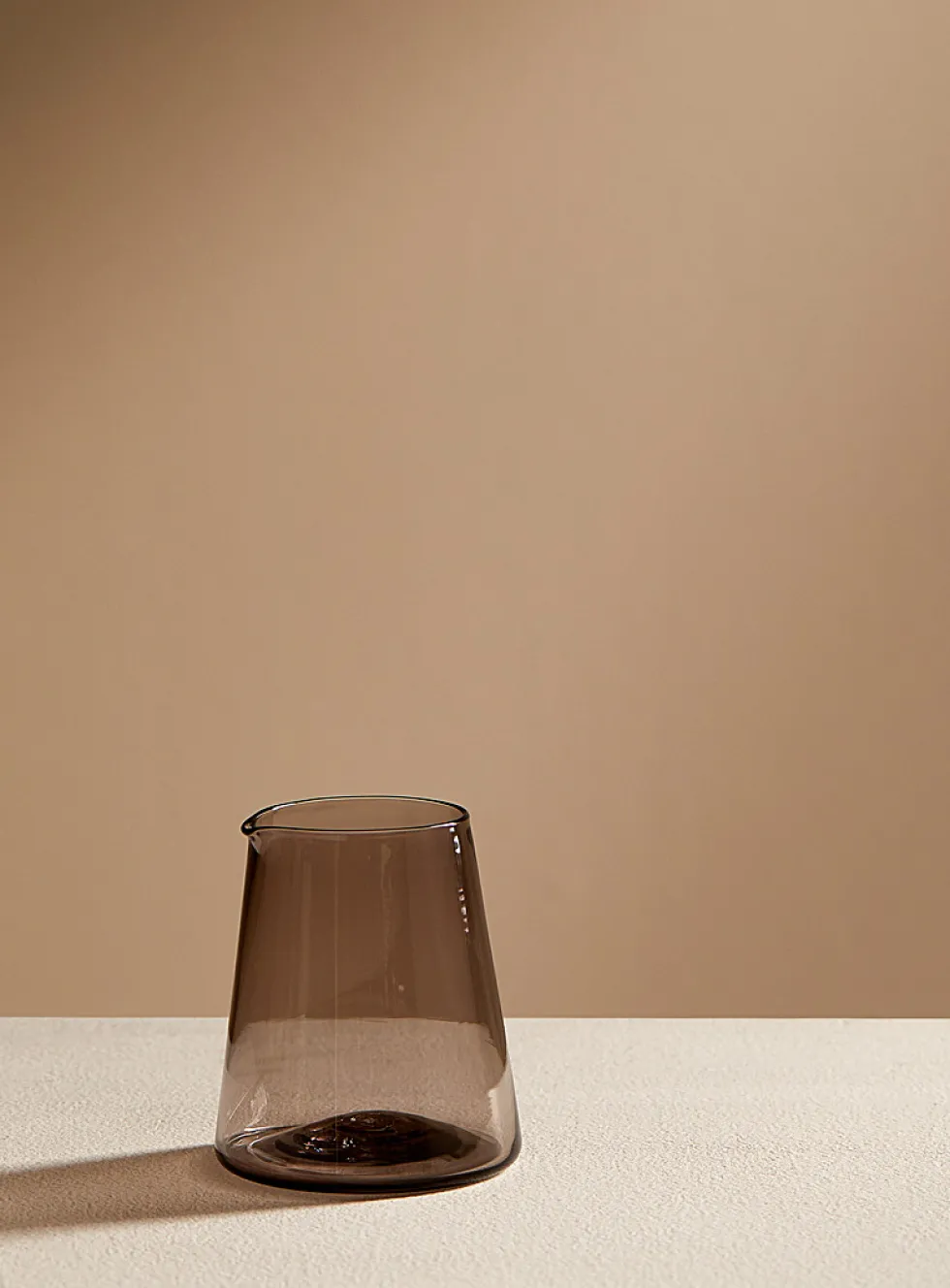 Blown glass creamer
