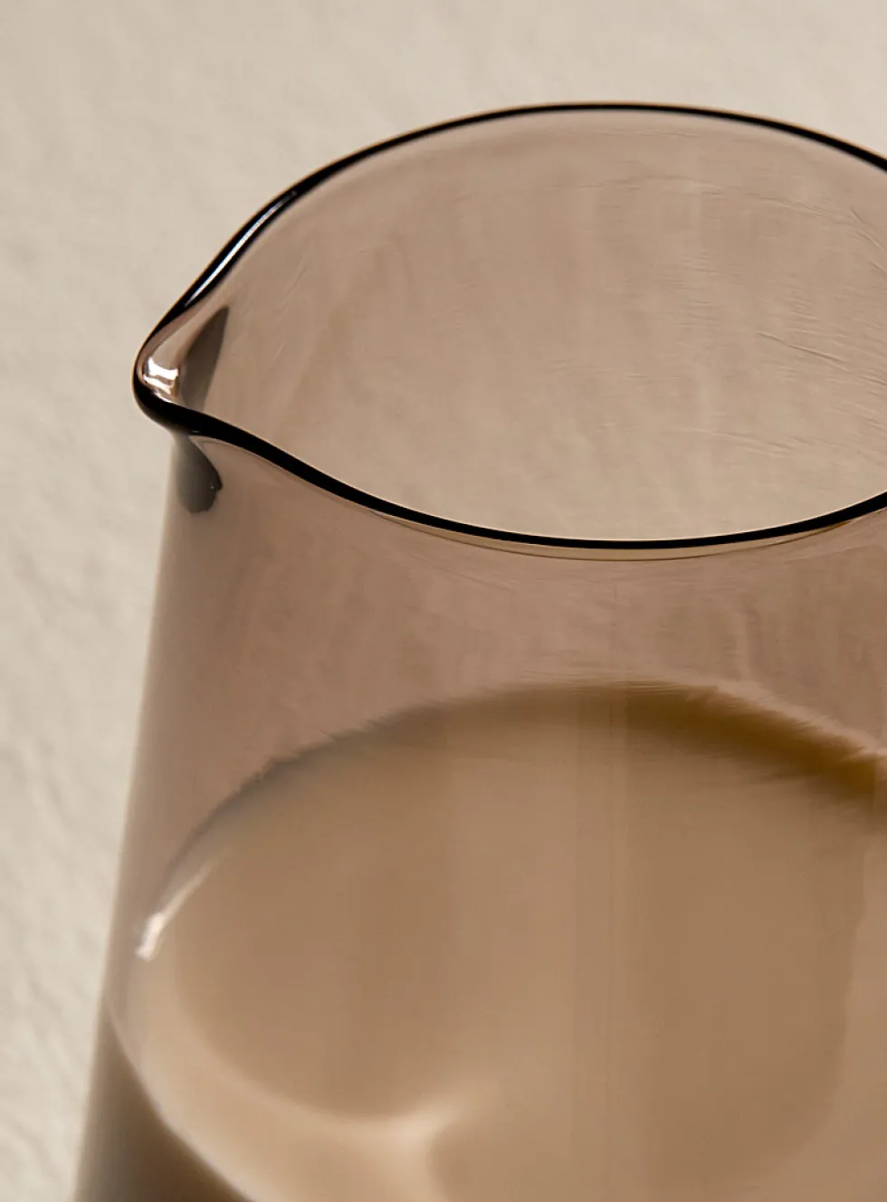 Blown glass creamer