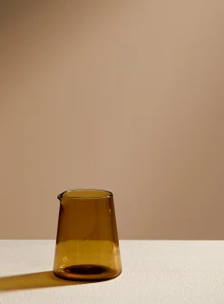 Blown glass creamer