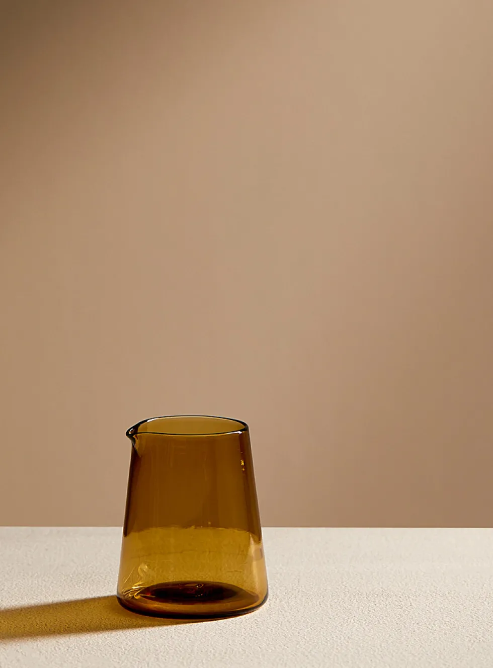 Blown glass creamer