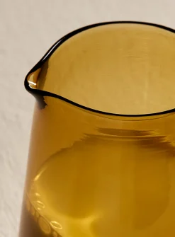 Blown glass creamer