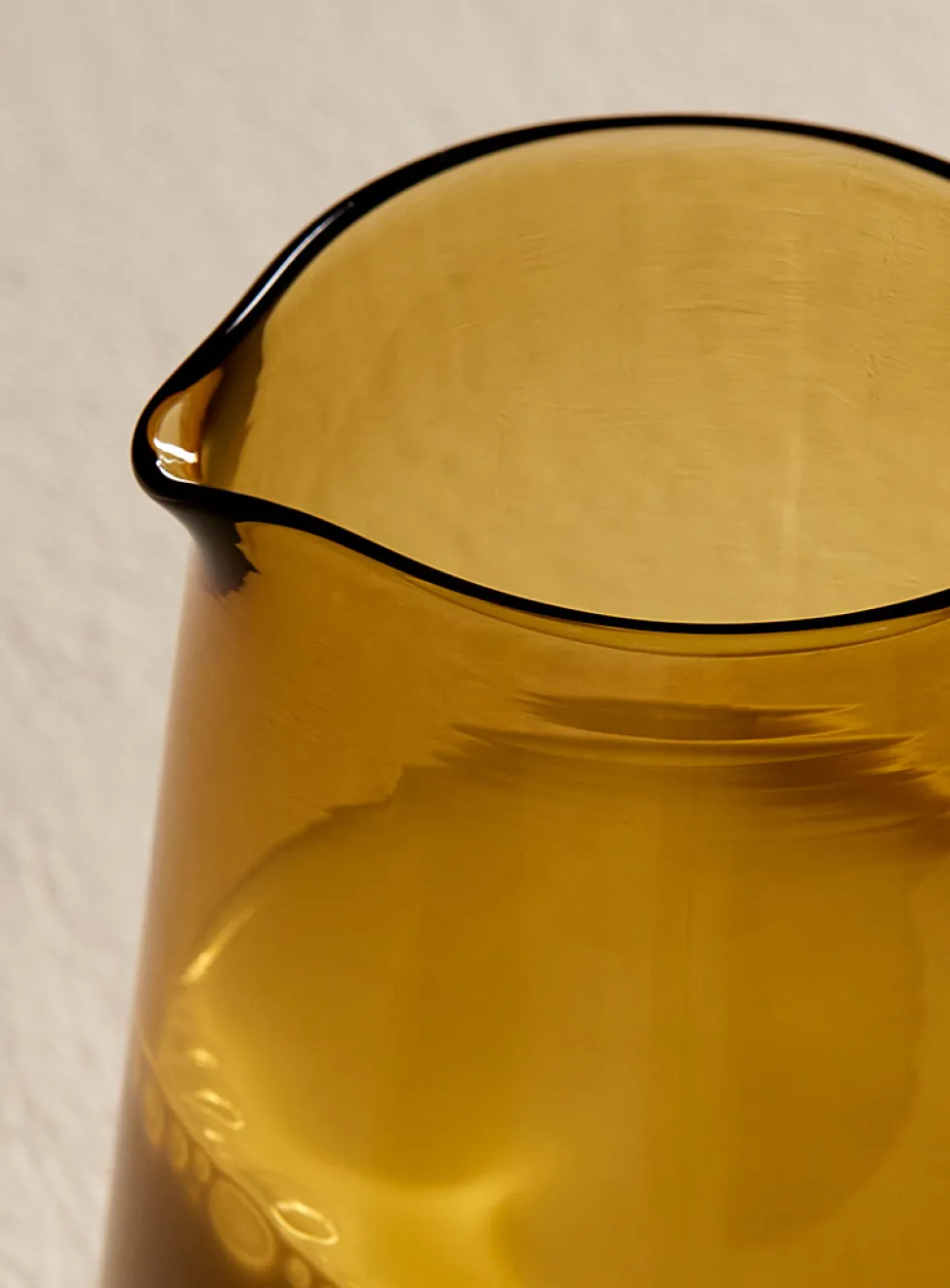 Blown glass creamer