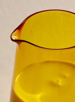 Blown glass creamer