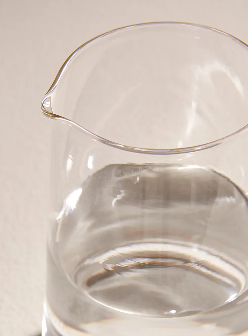Blown glass decanter