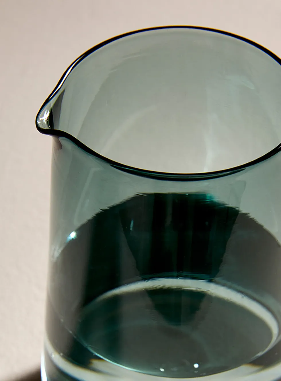 Blown glass decanter