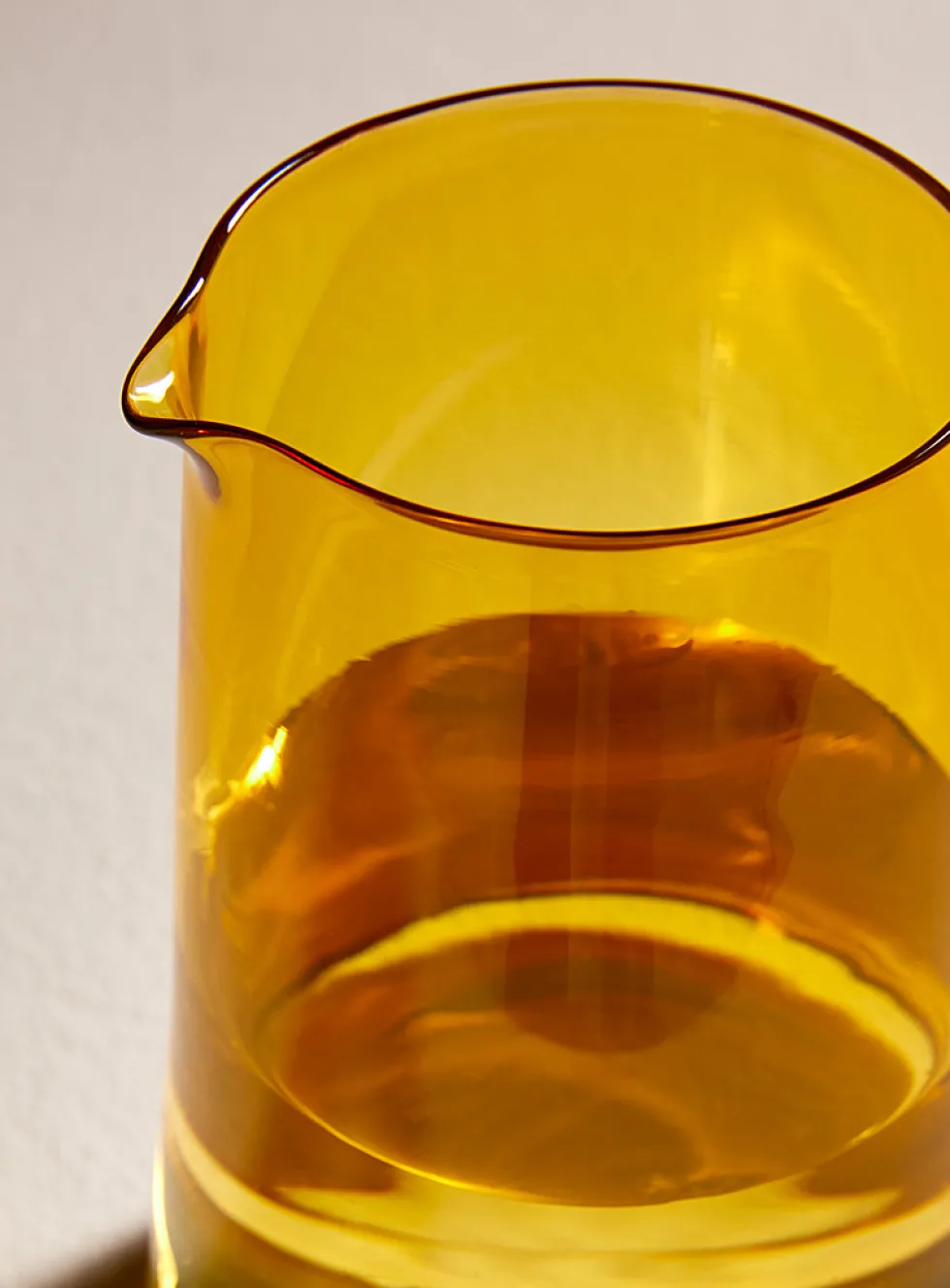 Blown glass decanter