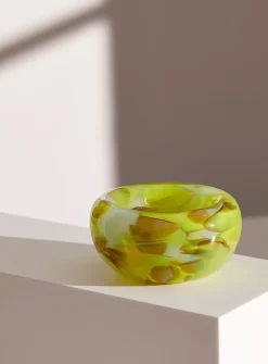 Blown glass nest bowl