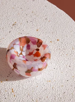 Blown glass nest bowl