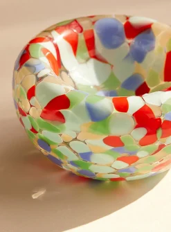 Blown glass nest bowl