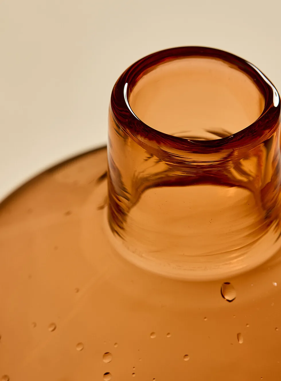 Blown-glass jug